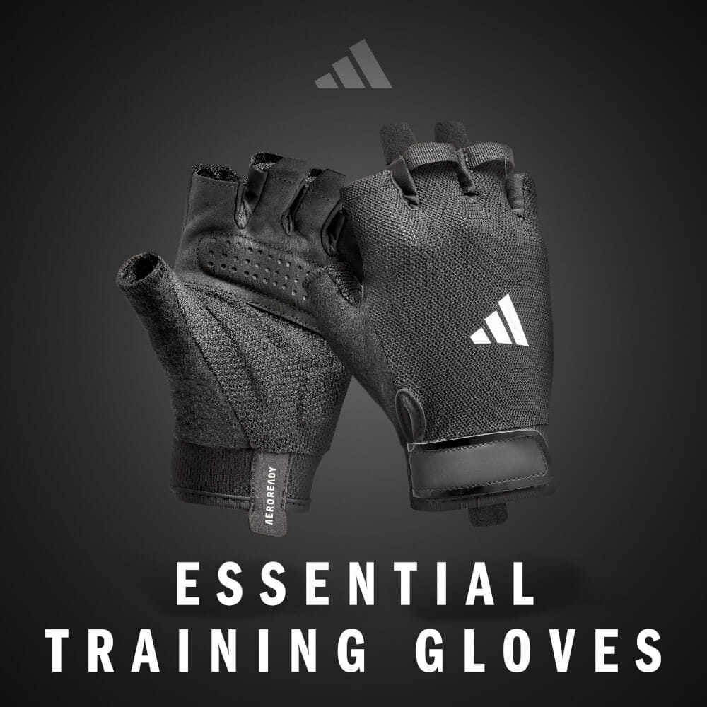  ถุงมือ Essential Training ADIDAS ADGB-15000WH สีขาว ไซส์ XS